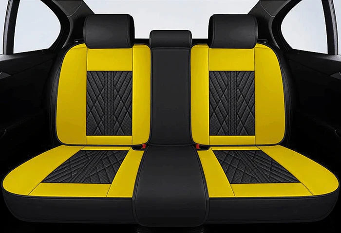 Prestige Executive Seat Cover – Black & Yellow