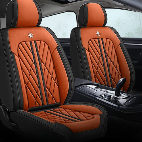 Prestige Executive Seat Cover – Orange & Black