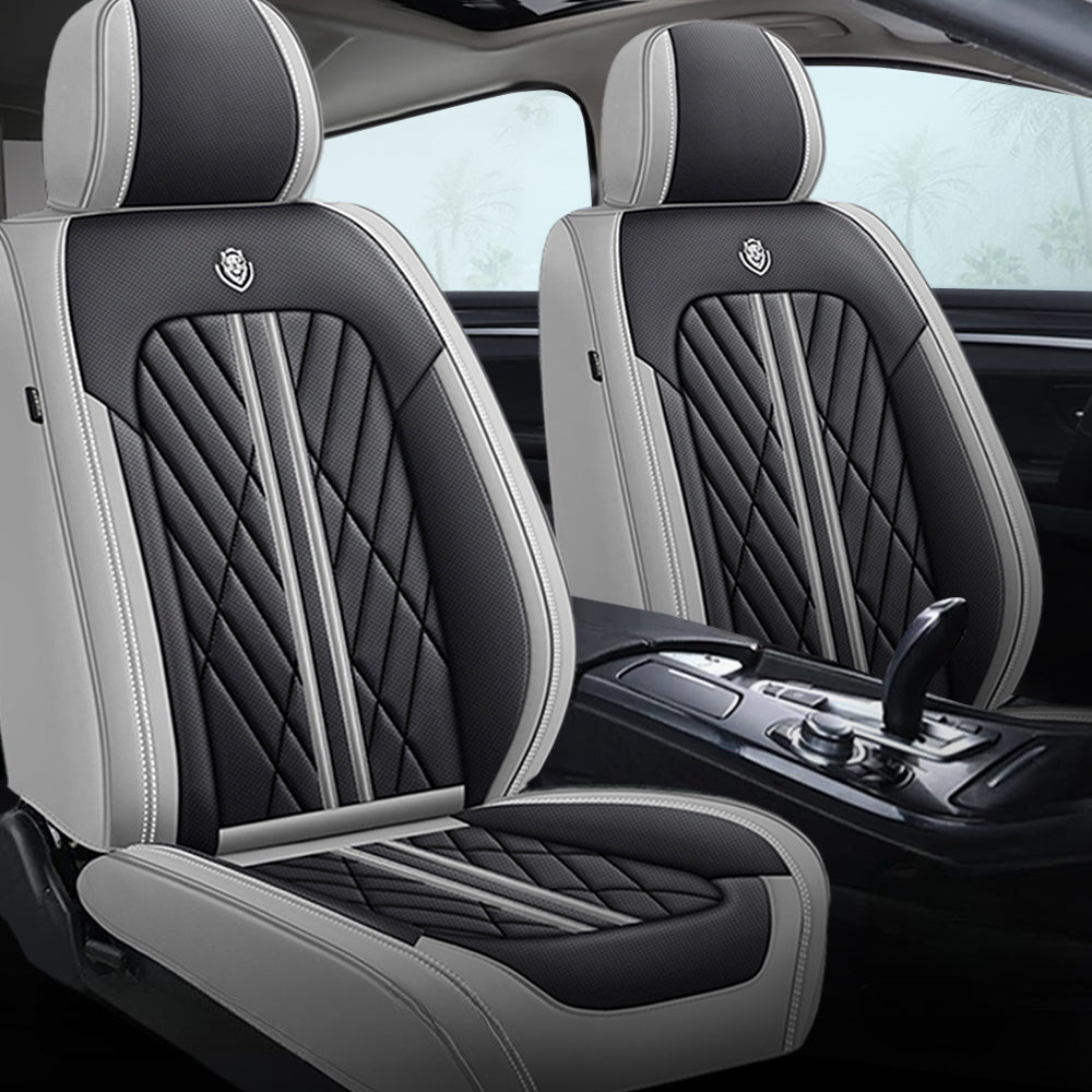 Prestige Executive Seat Cover –  Gray & Black