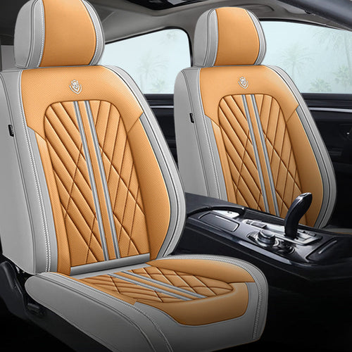 Prestige Executive Seat Cover – Brown & Gray