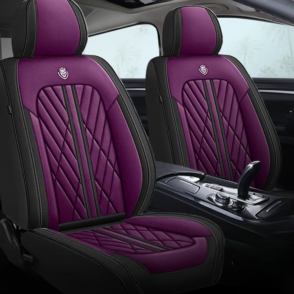 Prestige Executive Seat Cover – Purple & Black