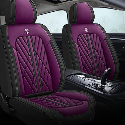Prestige Executive Seat Cover – Purple & Black