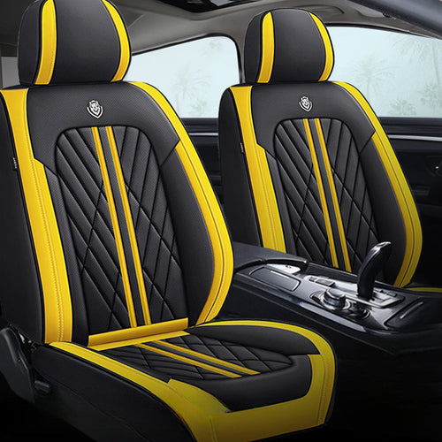 Prestige Executive Seat Cover – Black & Yellow