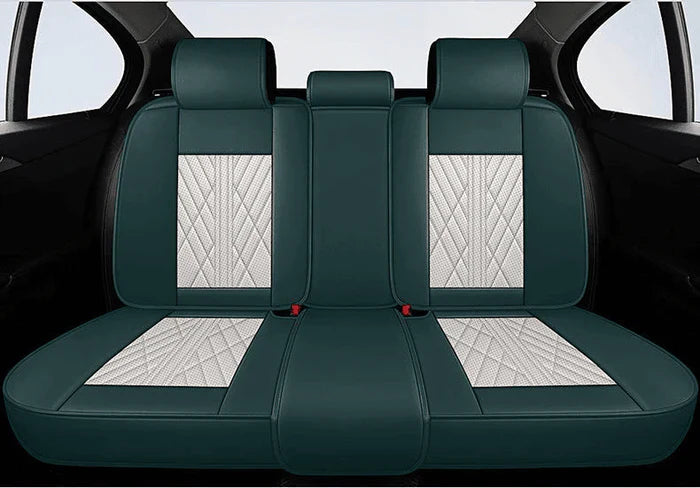 Prestige Executive Seat Cover – Beige & Green