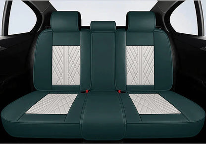 Prestige Executive Seat Cover – Beige & Green