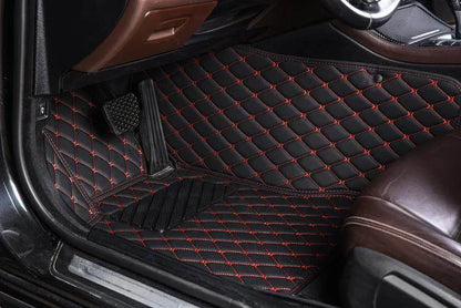 Prestige® Custom Black & Red Car Mats