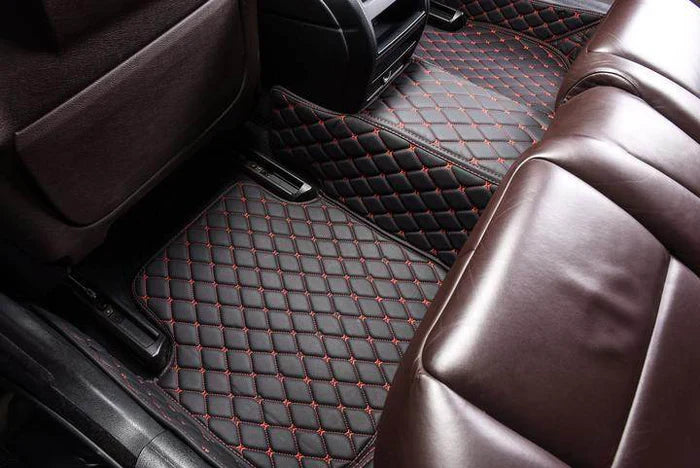 Prestige® Custom Black & Red Car Mats